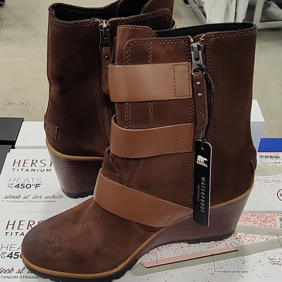 Sorel Shoes - New! Sorel After Hours Ankle Wedges